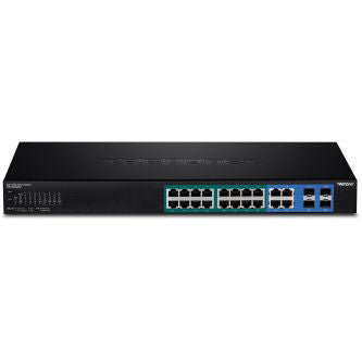 20-Port Gigabit Web Smart 370W PoE+ Switch