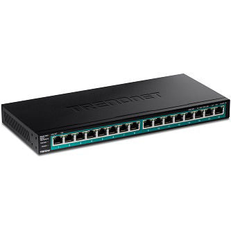 16-Port Gigabit PoE+ Switch(123W)