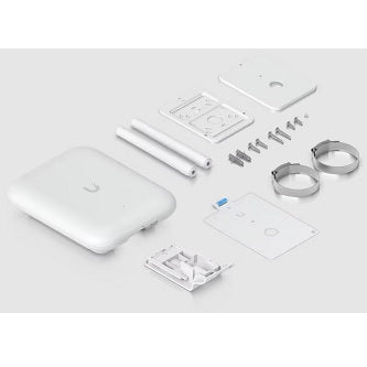 All-weather WiFi 7 AP with 4 spatial streams, an integrated directional super antenna, and versatile mounting options.