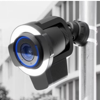 Long-range IR LED, floodlight, and radar detection accessory for the AI Pro.