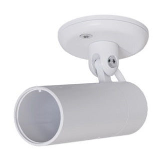 Angled ceiling mount for AI Theta Standard Lenses.