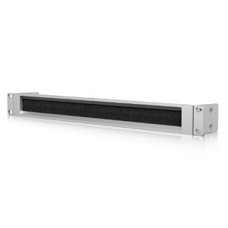 Rack mount 1U brush panel