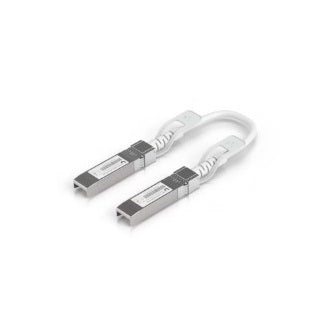 Direct attach cable with auto link optimization for seamless 1G SFP, 10G   SFP+, and 25G SFP28 interconnects between UniFi devices