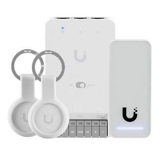 A simple, all-in-one kit for UniFi Access, designed to manage a single door with one reader. Supports seamless setup and Apple Touch Pass for modern, secure access control.