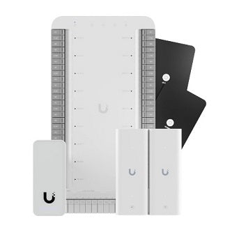 Connects to in-elevator readers using PoE to authorize user's floor selection. Support for up to 18 floors and digital inputs for car status and emergency.  (1) Elevator Hub  (1) G2 Reader  (2) 2-wire PoE extenders  (10) Access Cards