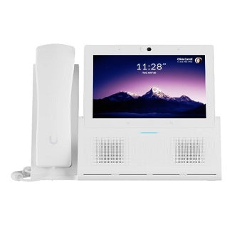 Phone Touch Max - This unlocked model is ideal for configurations where users only share numbers with groups. We recommend the Phone Touch Max for configurations where each user is directly assigned a unique, personal UniFi Talk phone number.