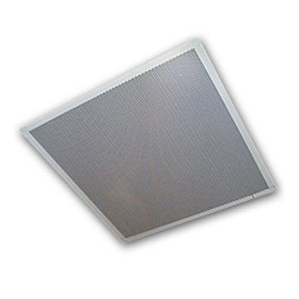Valcom IP Talkback 2' x 2' Lay-In Ceiling Speaker in White