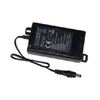OUTBREAK POE Splitter (POE-in /Network pass through and 12V DC jack)