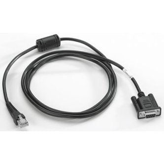 Cable, RS232,  for cradle to the host system.  Provides serial communication between the Single Slot Serial/USB cradle and a host computer.