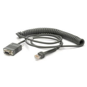 Cable, RS232, DB9 Female Connector, 9ft. 2.8m Coiled, TxD on 2.