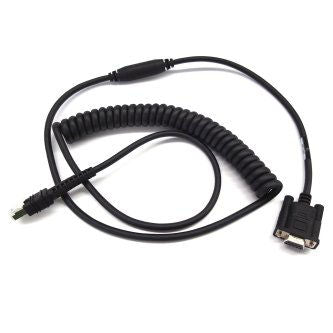 Cable, RS232, Db9 Female Connector, 9Ft. 2.8M Coiled, Power Pin 9, Txd On 2, True Converter, -30C.