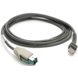 Cable, USB: Power Plus Connector, 7ft. 2m Straight.