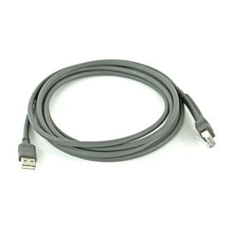 Cable, Shielded USB: Series A Connector, 9ft 2.8m, Straight.