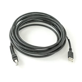 15 FOOT STRAIGHT CABLE - SHIELDED USB: SERIES A CONNECTOR.