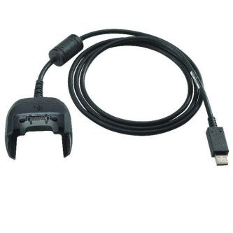 MC33 Direct connect USB and charge cable, provides fast-charge when a MC33 Battery and wall adapter part # PWR-WUA5V12W0US (ordered separately)  is used. It also allows for USB communication to the device  when connected to a PC.