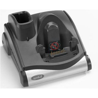 MC90, MC91, MC92, Single slot Serial/USB Cradle, w/spare battery charger. Order P/S PWR-BGA12V50W0WW, DC Line Cord CBL-DC-388A1-01, country specific 3-wire grounded AC Line Cord and RS232 or USB cables separately.